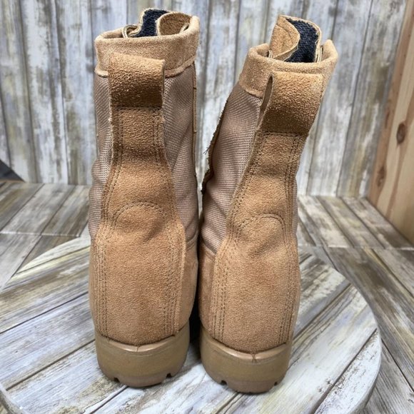 Belleville Military Combat Boots Mens 5.5 Waterproof Tan Cold Weather Vibram main image 11
